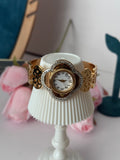 Blossom Crystal Cuff Watch