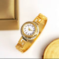 Signature Greek Style Key Crystal Bangle Watch