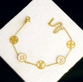 The Creative Monogram Floral Bracelet