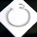 The Eternal Tennis Bracelet| Adjustable in size.