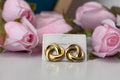 Classic Sculptural Knot Earrings | Anti tarnish studs