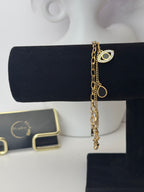 Midnight Protection Double-Chain Bracelet| Black eye style